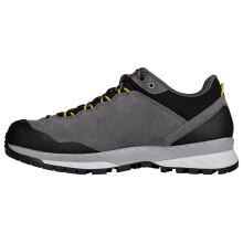 Lowa Hiking Shoes Delago Low GTX (Trekking, Split leather, waterproof) asphalt/mango Men